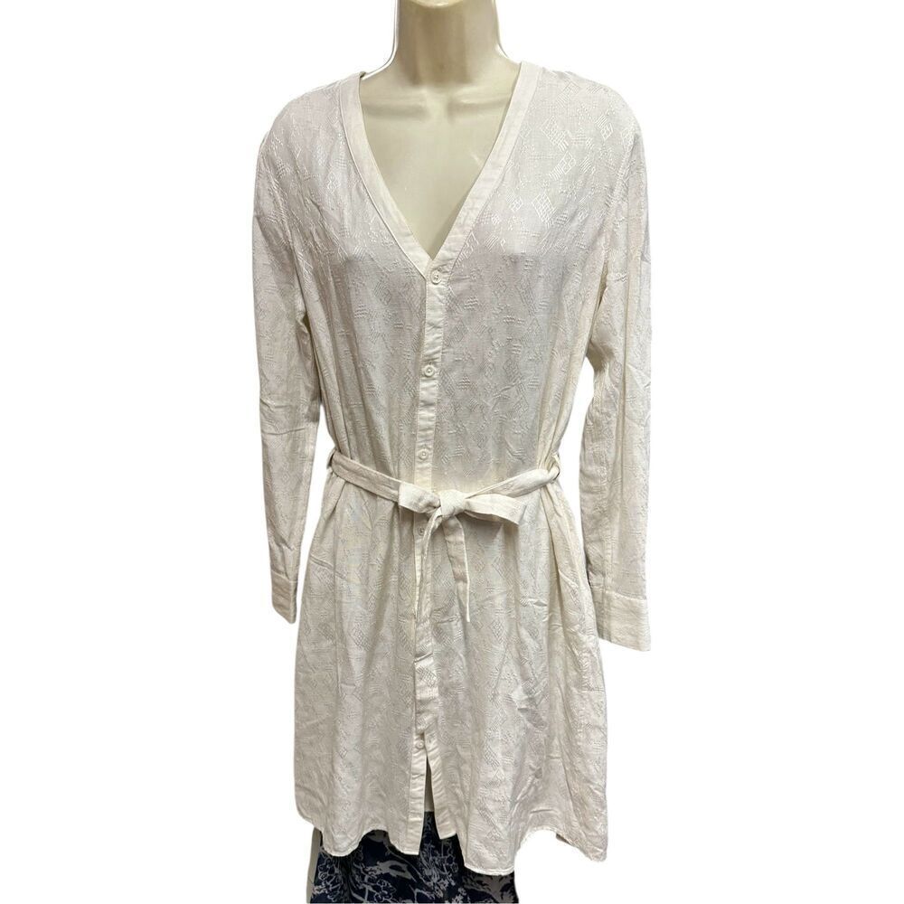 Billy Reid Linen Blend Dress in Cream NWT Size XS